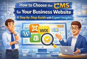 How to Choose the Right CMS for Your Business Website: A Step-by-Step Guide with Expert Insights
