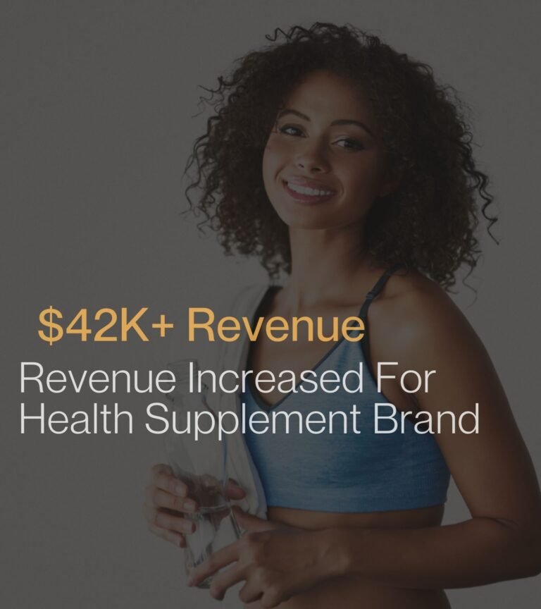 Revenue-Increased-For-Health-Supplement-Brand