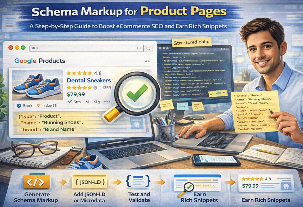 Schema Markup for Product Pages: A Step-by-Step Guide to Boost eCommerce SEO and Earn Rich Snippets
